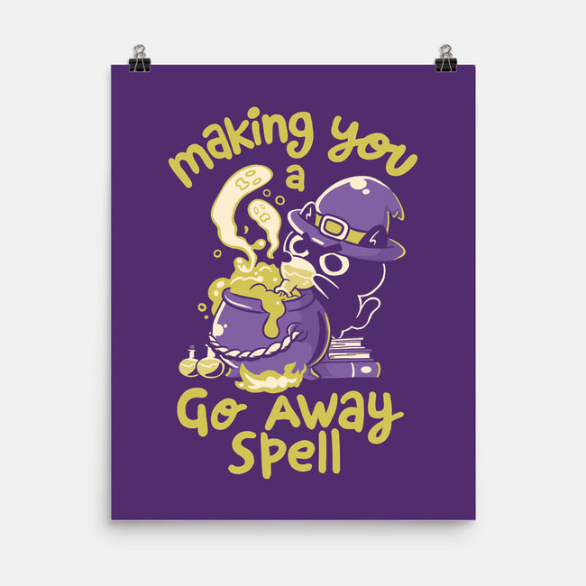 Go Away Spell-None-Matte-Poster-koalastudio