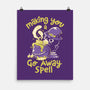 Go Away Spell-None-Matte-Poster-koalastudio