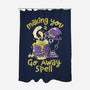 Go Away Spell-None-Polyester-Shower Curtain-koalastudio