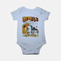Retro Hedgehog-Baby-Basic-Onesie-Henrique Torres