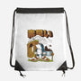 Retro Hedgehog-None-Drawstring-Bag-Henrique Torres