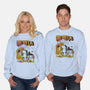 Retro Hedgehog-Unisex-Crew Neck-Sweatshirt-Henrique Torres