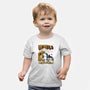 Retro Hedgehog-Baby-Basic-Tee-Henrique Torres