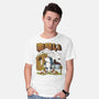 Retro Hedgehog-Mens-Basic-Tee-Henrique Torres