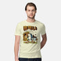 Retro Hedgehog-Mens-Premium-Tee-Henrique Torres