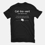 CatTroVert-Womens-Fitted-Tee-Vallina84