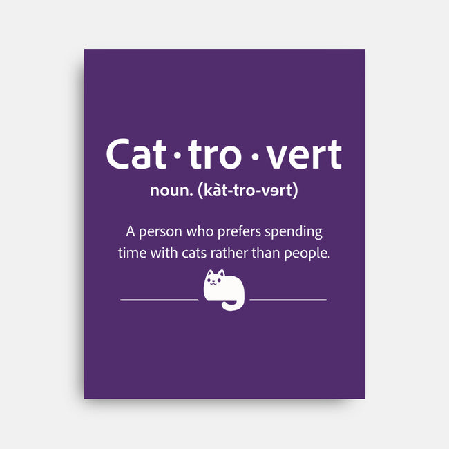 CatTroVert-None-Stretched-Canvas-Vallina84