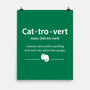 CatTroVert-None-Matte-Poster-Vallina84