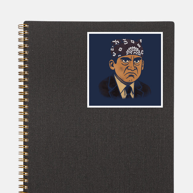 I'm Prison Mike-None-Glossy-Sticker-fanfreak1