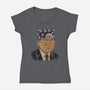 I'm Prison Mike-Womens-V-Neck-Tee-fanfreak1