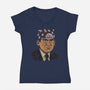 I'm Prison Mike-Womens-V-Neck-Tee-fanfreak1