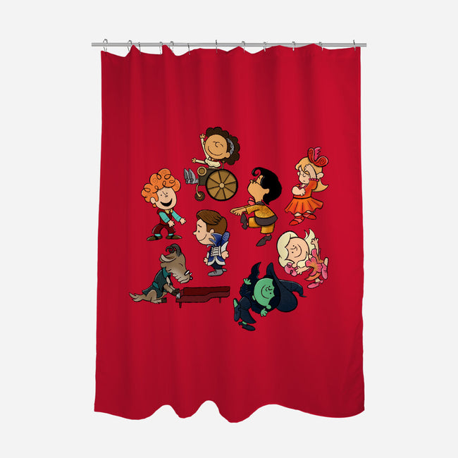 Dance Break-None-Polyester-Shower Curtain-DrawnByBryan