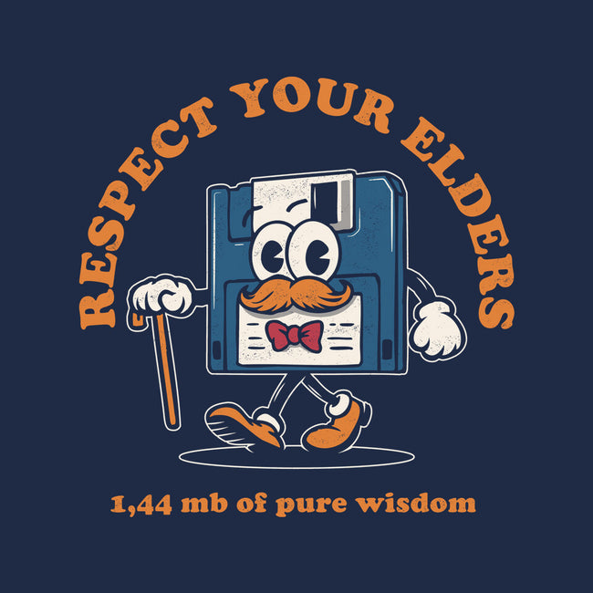 Respect Your Elders-Womens-Racerback-Tank-Marinho