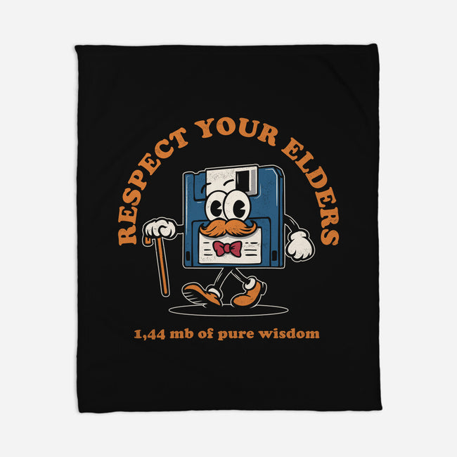 Respect Your Elders-None-Fleece-Blanket-Marinho