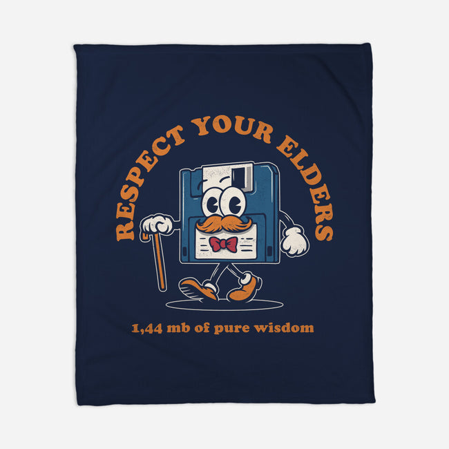 Respect Your Elders-None-Fleece-Blanket-Marinho