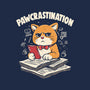 Pawcrastination-Mens-Long Sleeved-Tee-Marinho