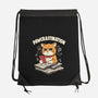 Pawcrastination-None-Drawstring-Bag-Marinho