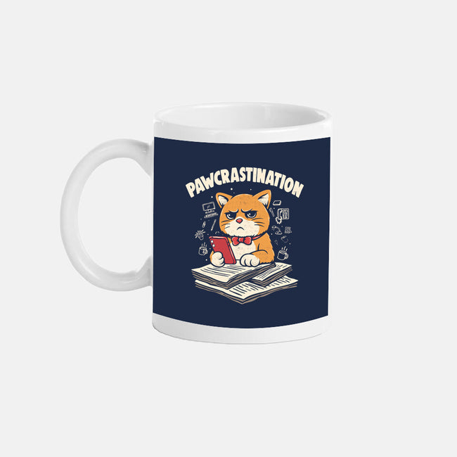 Pawcrastination-None-Mug-Drinkware-Marinho