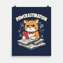 Pawcrastination-None-Matte-Poster-Marinho