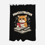 Pawcrastination-None-Polyester-Shower Curtain-Marinho