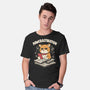 Pawcrastination-Mens-Basic-Tee-Marinho