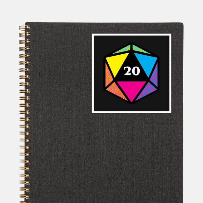 RPG CMYK Dice-None-Glossy-Sticker-Studio Mootant