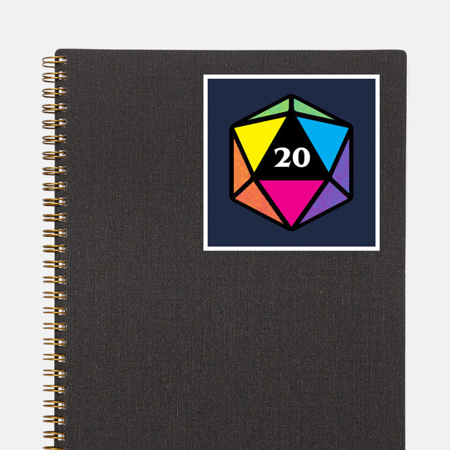 RPG CMYK Dice-None-Glossy-Sticker-Studio Mootant