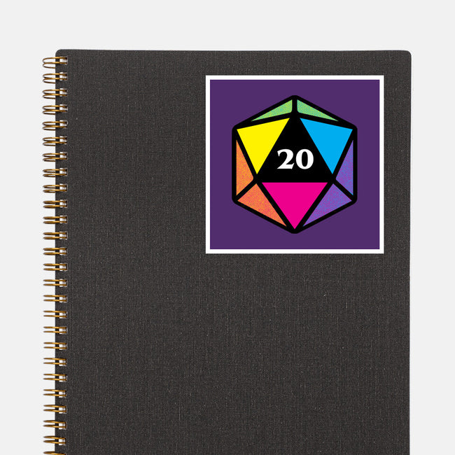 RPG CMYK Dice-None-Glossy-Sticker-Studio Mootant