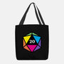 RPG CMYK Dice-None-Basic Tote-Bag-Studio Mootant