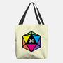 RPG CMYK Dice-None-Basic Tote-Bag-Studio Mootant