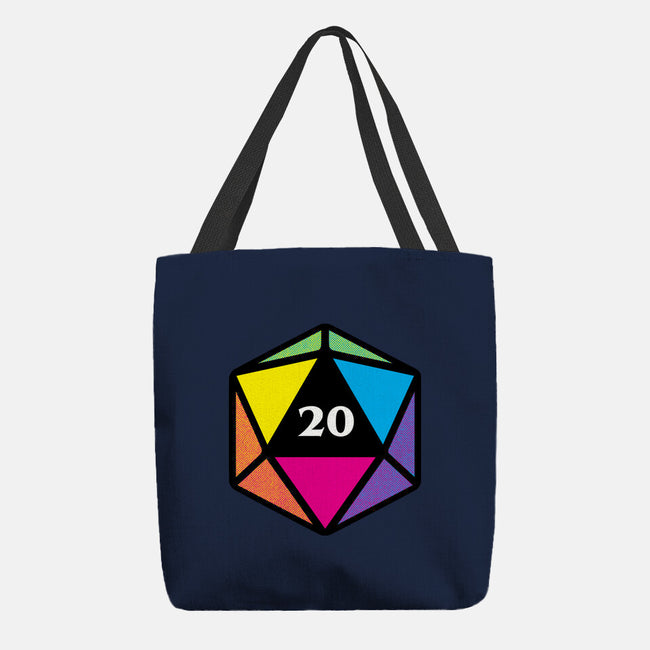 RPG CMYK Dice-None-Basic Tote-Bag-Studio Mootant