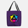 RPG CMYK Dice-None-Basic Tote-Bag-Studio Mootant