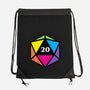RPG CMYK Dice-None-Drawstring-Bag-Studio Mootant