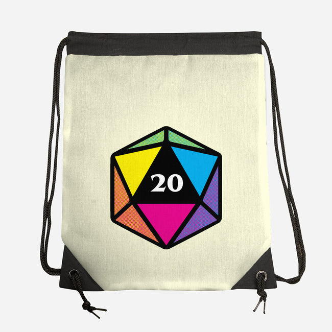 RPG CMYK Dice-None-Drawstring-Bag-Studio Mootant