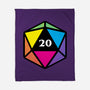 RPG CMYK Dice-None-Fleece-Blanket-Studio Mootant