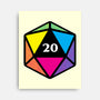 RPG CMYK Dice-None-Stretched-Canvas-Studio Mootant