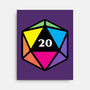 RPG CMYK Dice-None-Stretched-Canvas-Studio Mootant