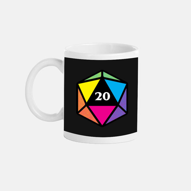 RPG CMYK Dice-None-Mug-Drinkware-Studio Mootant