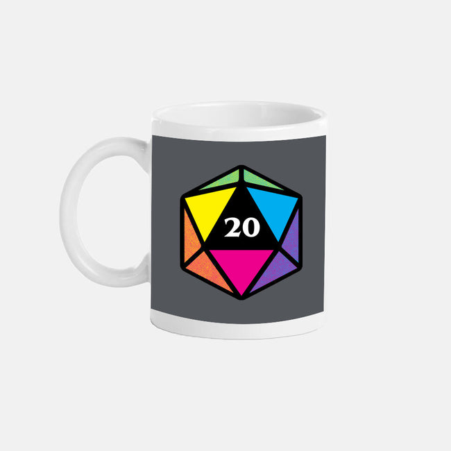 RPG CMYK Dice-None-Mug-Drinkware-Studio Mootant