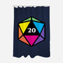 RPG CMYK Dice-None-Polyester-Shower Curtain-Studio Mootant