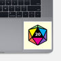 RPG CMYK Dice-None-Glossy-Sticker-Studio Mootant