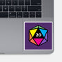 RPG CMYK Dice-None-Glossy-Sticker-Studio Mootant