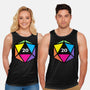 RPG CMYK Dice-Unisex-Basic-Tank-Studio Mootant