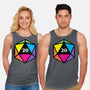 RPG CMYK Dice-Unisex-Basic-Tank-Studio Mootant