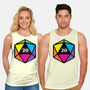 RPG CMYK Dice-Unisex-Basic-Tank-Studio Mootant