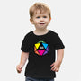 RPG CMYK Dice-Baby-Basic-Tee-Studio Mootant