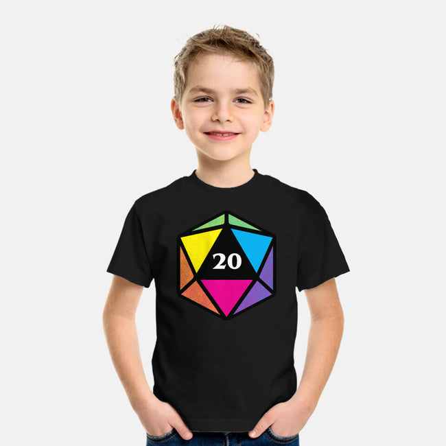 RPG CMYK Dice-Youth-Basic-Tee-Studio Mootant