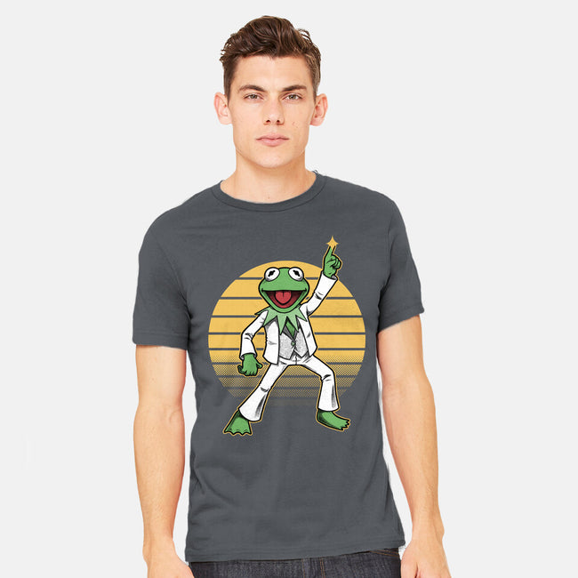 Frog Dance Movie-Mens-Heavyweight-Tee-Studio Mootant