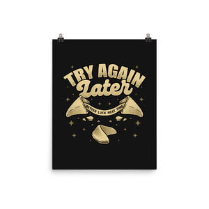 Ironic Fortune Cookie