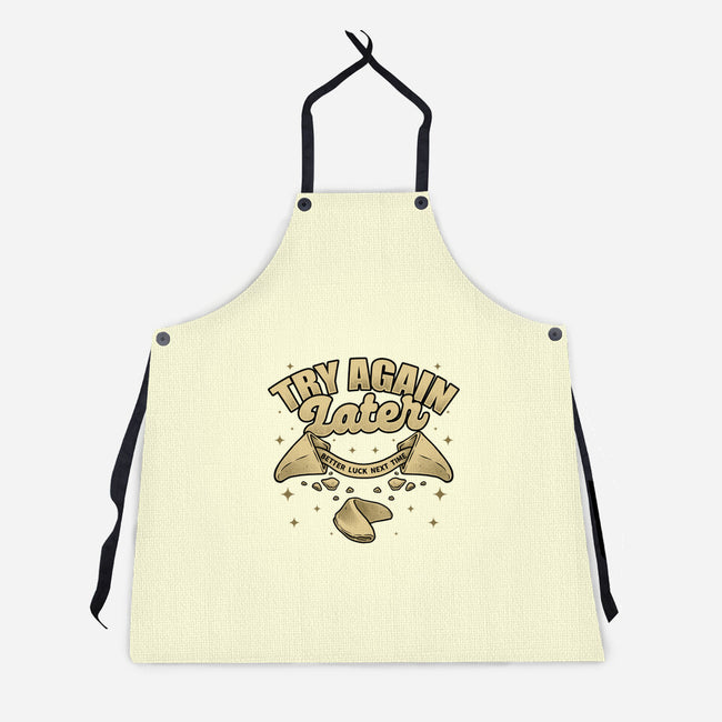 Ironic Fortune Cookie-Unisex-Kitchen-Apron-Studio Mootant